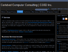 Tablet Screenshot of c3sd.com